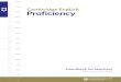 C2 Cambridge English 210 Proï¬cient user Proficiency .CAMBRIDGE ENGLISH: PROFICIENCY HANDBOOK FOR