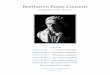 Beethoven Piano Concerti - Piano Enthusiast · Beethoven Piano Concerti ... numbered concerti 1-5 and also include Beethoven’s own transcription of the Violin ... all attended a