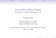 Fitting Mixed-Effects Models Using the lme4 Package in Rbates/IMPS2008/lme4D.pdf · Fitting Mixed-Eﬀects Models Using the lme4 Package in R Douglas Bates University of Wisconsin