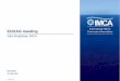 EUOAG meeting - Europa · EUOAG meeting John Bradshaw, IMCA Brussels 29 JUNE 2016 ... •IMO MSC Circular 645 - Guidelines for vessels with dynamic positioning systems MARINE WORK