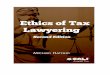 Ethics of Tax Lawyering - CALI - Your partner in legal ... · From 2010-2012, Michael served as ... Michael Hatfield, Ethics of Tax Lawyering, Published by CALI eLangdell Press. 