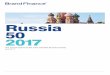 Russia 50 2017 - Brand Financebrandfinance.com/images/upload/russia_50_2017_locked_eng.pdf · 4. Brand Finance Russia 50 April 2017 Brand Finance Russia 50 April 2017 5. Definitions