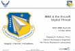 MBE & the Aircraft Digital Thread - NASA · MBE & the Aircraft Digital Thread NIST MBE Summit ... Mission Mix A Mission Mix ... // 