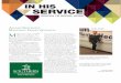 S16 In His Service newsletter - Southern Adventist University · IN HIS SERVICE SCHOOL OF SOCIAL WORK ... charge to stop family violence and reduce ... Melissa Roda BSW