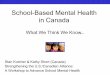 School-Based Mental Health in Canadaintercamhs.edc.org/files/us-canada/Kutcher and Short.pdf · School-Based Mental Health in Canada ... Stan Kutcher & Kathy Short ... A Policy-Oriented