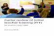 Carter review of initial teacher training (ITT) · Glossary of Abbreviations 72 Acknowledgements 74 List of References 78. 3 ... independent review of initial teacher training (ITT)