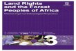 Forest Peoples and the Forest Programme Peoples of Africa · Peoples of Africa Historical, Legal ... occupied by the DRC well before the Berlin Conference of 1885.4 ... given the
