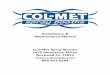 Installation & Maintenance Manual Col-Met Spray Booths … · 2015-03-04 · Do not use any electric powered airless spray rigs, pressure washers or similar equipment when applying