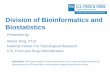 Division of Bioinformatics and Biostatistics · Division of Bioinformatics and Biostatistics. ... Implement Galaxy Platform, (2) Manage CLC Genomics Workbench, (3 ... – Arkansas