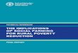 The Implications of Social Farming for Rural Poverty ... · technical workshop the implications of social farming for rural poverty reduction final report 15 december 2014, fao report