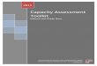 Institutional Capacity Assessment Toolkit - ebrd.com · Institutional Capacity Assessment are to: (a) evaluate the capability of Clients, and the adequacy of procurement and related
