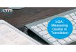 LQA: Measuring Quality in Translation - CM Strategies · PDF fileLinguistic Quality Assessment (LQA)* “A formalized process for auditing the quality of a translation based on standardized