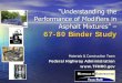 “Understanding the Performance of Modifiers in Asphalt …spave/old/Technical Info/Meetings... · 0 500 1,000 1,500 2,000 2,500 SBS 84 SBS 77 SBS 68 TB 82 TB 76 TB 70 TP 82 TP 72