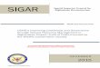 SIGAR · 2015 . For more information ... Guidelines for Financial Audits Contracted by Foreign Recipients ... Financial Audits of USAID Contractors, Recipients, and Host 