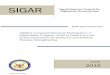 SIGAR · SIGAR 15 -61 FA June 2015 ... Guidelines for Financial Audits Contracted by Foreign Recipients ... Financial Audits of USAID Contractors, Recipients, 