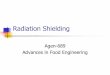 Radiation Shielding material Any material provides some shielding Iron, concrete, lead, and soil. Shielding ability of a material is determined by the thickness of the material required