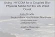 Using HYCOM for a Coupled Bio- Physical Model for …2).pdfUsing HYCOM for a Coupled Bio-Physical Model for the US West Coast John Kindle Sergio deRada, Igor Shulman, Brad Penta Coupled