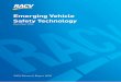 Emerging Vehicle Safety Technology - RACV · This report includes a literature review, ... (V2P) and night vision. ... Emerging Vehicle Safety Technology 3