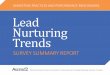 MARKETING PRACTICES AND PERFORMANCE BENCHMARKS …ascend2.com/wp-content/uploads/2017/01/Lead-Nurturing-Trends... · MARKETING PRACTICES AND PERFORMANCE BENCHMARKS Lead ... a guaranteed
