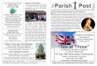 T Parish Post Number 59 May 2015 - The website for The ... · market café supplied delicious cakes and ... Coffee Morning St Cuthbert's Church, Clungunford ... The Parish Post