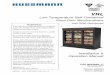 Glass Door Merchandisers - Hussmann Documents/3034040_C_VRL_IO.pdfVRL Low Temperature Self Contained Glass Door Merchandisers with R290 Refrigerant Installation & Operation Manual