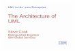 The Architecture of UML - omg.org · The Architecture of UML Steve Cook Distinguished Engineer IBM Global Services UML in the .com Enterprise