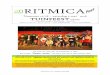 RITMICA · Ritmica Post mei - tuinfeest editie 2018 RITMICA Nummer 17/18 – zaterdag 5 mei 2018 TUINFEEST editie Nieuwsbrief van Ritmica Wouwstraat 44 2540 Hove