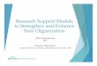 Final.Ryals.9.18.17.SRA - Research Support Models to ... Support Models to Strengthen and Enhance ... MGH ‐Nephrology BWH ‐Pharmacoepidemiology ... out of scope and need to be