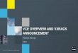 VCE OVERVIEW AND VXRACK ANNOUNCEMENT - Dell .vce overview and vxrack announcement © 2015 vce company,