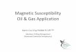 Magnetic Susceptibility Oil & Gas Applicationgeoscience.wales/wp-content/uploads/2016/10/ADP-Presentation-22... · Magnetic Susceptibility Oil & Gas Application . Martin Cox CEng