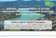 Industry - Implementation of circular economies and … · 2018-04-30 · Food recirculation or over-food Nurseries & orchards Farms of all ... DEMONSTRATION & PILOT SECTORAL COUPLING