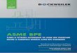 ASME BPE - dockweiler.com · 01/2018  3 The better, cheaper, faster source for your ASME BPE demands BETTER We supply only the highest quality levels: SF1 and SF4