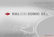 HALion Sonic SE (3.1.0) 3.1.0 - Operation Manual Sonic SE offers two types of presets: ... For more information on VST presets, see the Operation Manual of your Steinberg DAW. 10