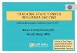 TRACKING STATE FUNDED INFLUENZA VACCINE - CA … · TRACKING STATE FUNDED INFLUENZA VACCINE Nancy Knickerbocker, BA ... • Providers order based on previous history vs. actual usage