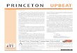PRINCETON UPbEaTfotb/mailings/Upbeat_10-06.pdf · Inside this issue of Princeton Upbeat, you will see ... Mr. Alfred W. Kaemmerlen ‘62 Mr. Spencer Kellogg, III ‘62 P02 Dr. Norman