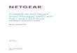 NETGEAR ProSAFE 24-Port Gigabit Smart Managed … · ... 24 Chapter 5 Troubleshooting ... -24 PoE+ (802.3at) ports-Total PoE power budget of ... electrical outlets. • The peripheral