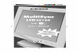 MultiSync - NEC Display Solutions€¦ · • NEC LCD Setup Software, Pivot ... Macintosh cable adapter call NEC-Mitsubishi Electronics ... Manual in the NEC LCD Setup Software CD