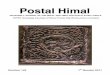 PH_2011_001 - Postal Himalhimalaya.socanth.cam.ac.uk/collections/journals/postalhimal/pdf/PH... · Postal Himal is a quarterly publication of the Nepal & Tibet Philatelic Study 