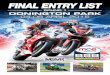 FINAL ENTRY LIST - Luke Mossey | JG Speedfit Kawasaki ... · FINAL ENTRY LIST. 2015 MCE INSURANCE ... 9 Marshall Neill - E Portadown IN Competition Racing Yamaha 600 11 Joe Collier