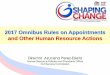 2017 Omnibus Rules on Appointments and Other Human ...web.csc.gov.ph/phocadownload/userupload/CSI/PPT... · 2017 Omnibus Rules on Appointments and Other Human Resource ... 2017 Omnibus
