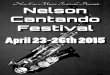 New Era Music Festivals Presents Nelson Cantando … · Nelson Cantando Festival April 23-26th 2015 ... Orchestra and the Vancouver Ensemble for Jazz Improvisation ... jazz, rhythm