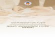 COMMISSION ON AUDIT - coa.gov.ph · COMMISSION ON AUDIT Document Code: COA -QMSM 01 QUALITY MANAGEMENT SYSTEM MANUAL Revision No.: 0 Effectivity Date: 29 Dec 2016 THIS DOCUMENT WHEN