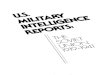 U.S. MILITARY INTELLIGENCE REPORTS - LexisNexis · U.S. MILITARY INTELLIGENCE REPORTS: THE SOVIET UNION 1919-1941. U.S. MILITARY INTELLIGENCE ... Record Group #165. Military Intel-ligence