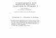 Cryptography and Network Security Overview & Chapter 1 · 2010-09-08 · 09/08/10 3 Roadmap Cryptographic algorithms – symmetric ciphers – asymmetric encryption – hash functions