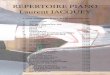 RÉPERTOIRE PIANO Laurent JACQUEY - artesine.fr · rÉpertoire piano laurent jacquey a) jazz ,standard, bossa ,blues ,rock, boogie ... (les intouchables) c1/092 23) love me like you