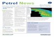 Petrel News - slb-sis.com.cn · issue of Petrel News, a W bimonthly newsletter, designed to bring Petrel users the ... Simply run the Schlumberger Licensing Tool, and it will