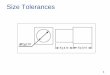 Size Tolerances - Concordia Universityusers.encs.concordia.ca/~nrskumar/Index_files/Mech6491/Lecture 4.pdf · Tolerance Stack-up Tolerances taken from the same direction from one