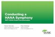 Conducting a HANA Symphony - SUSECON .Conducting a HANA Symphony SAP HANA Scale-Out Automation Fabian