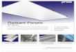 Radiant Panels - Smartair Diffusion · A range of radiant panels are available for countless applications. for additional product information, including product videos and brochures