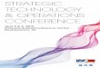 Strategic technology & operationS conference Strategic Tech Ops WEB... · feel (UX). In the rush to build out digital channels, many banks In the rush to build out digital channels,